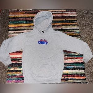Obey grey sweatshirt